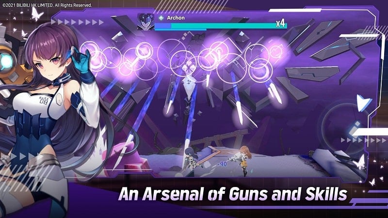 Girl Cafe Gun 1.0.9 (Menu, Damage/Defense)