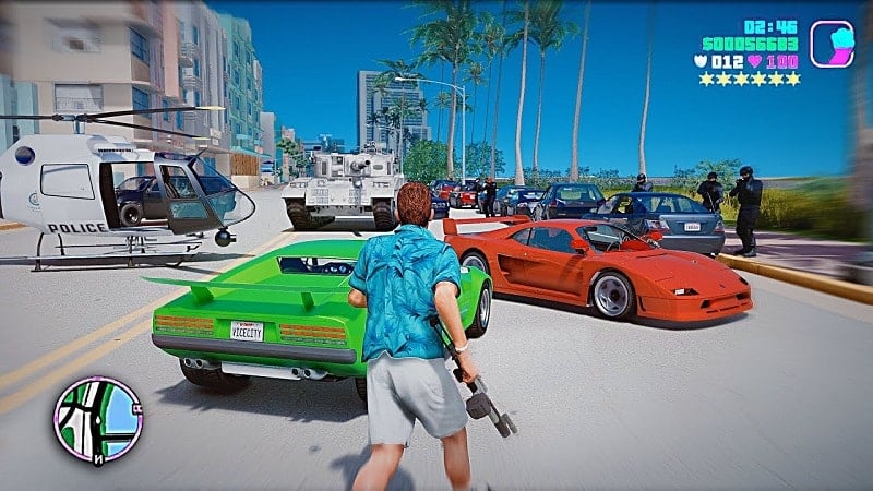 GTA: Vice City 1.12 (Unlimited money, ammo)