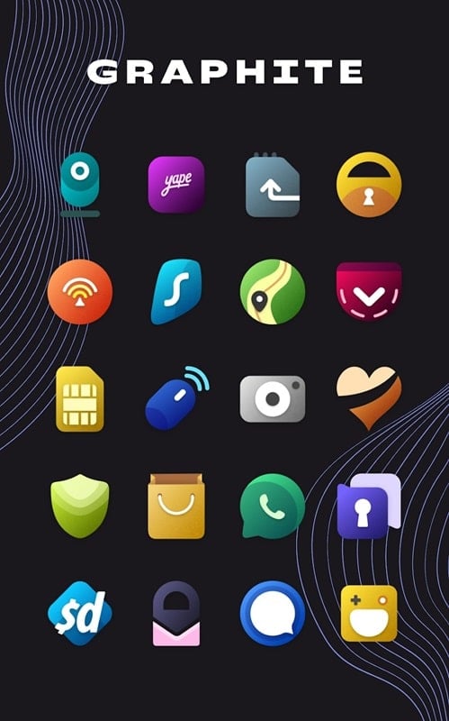 Graphite Icon Pack 2.4.1 (N/A)