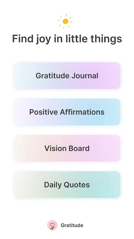 Gratitude: Self-Care Journal 6.4.2 (Pro Unlocked)