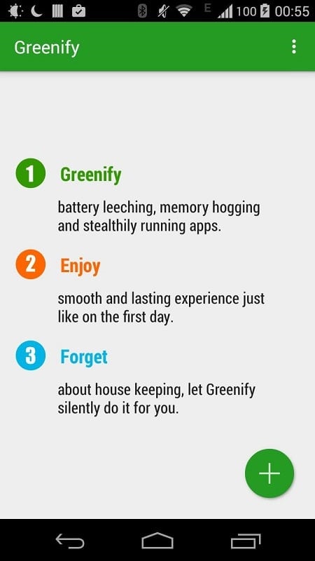 Greenify 5.1.1 (Unlocked Donate)