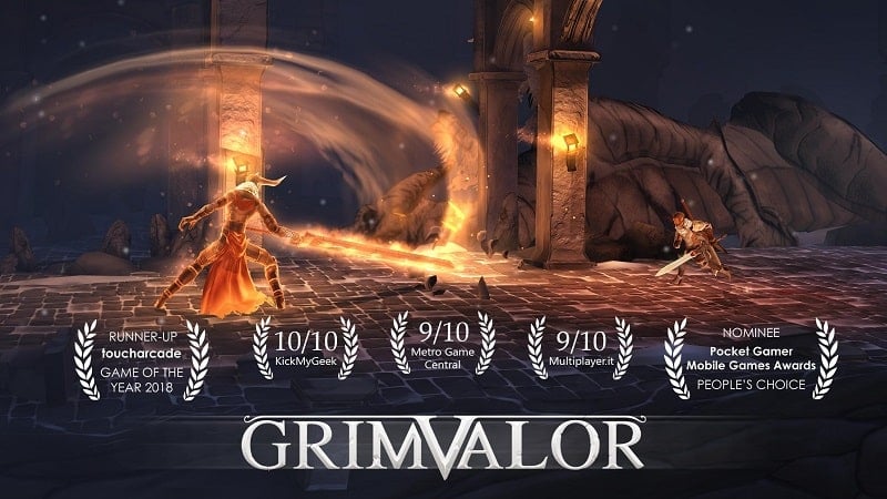 Grimvalor 1.2.9 (Unlocked full game)