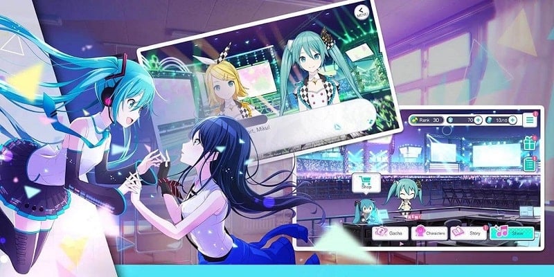 HATSUNE MIKU: COLORFUL STAGE! 3.1.5 (Menu, No damage/Auto dance)