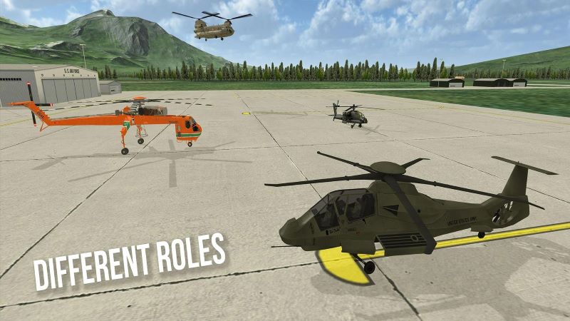 Helicopter Sim Flight Simulato 1.99 (Unlocked Helicopter/Levels)