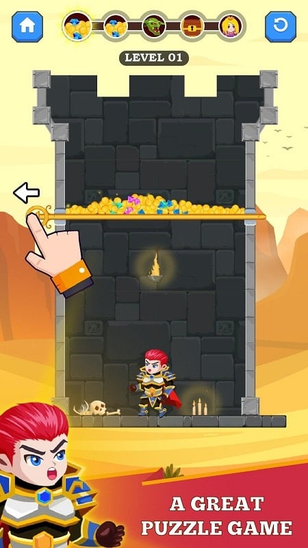 Hero Rescue 1.3.1 (Unlimited Hearts)