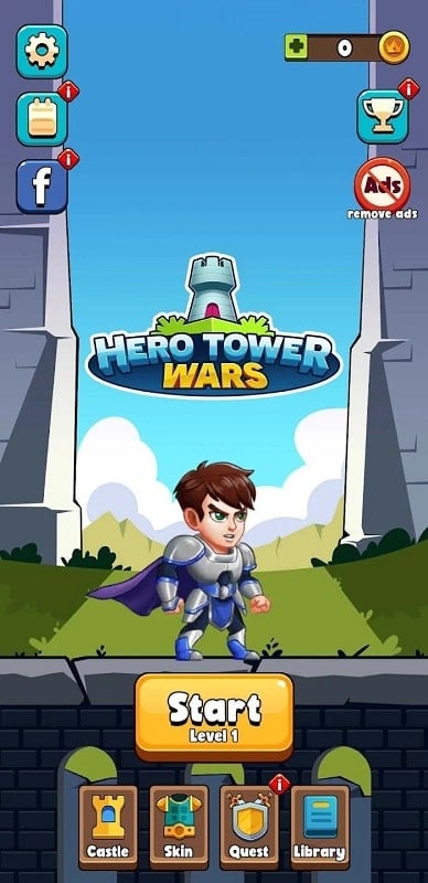 Hero Tower Wars 8.1 (Free rewards)