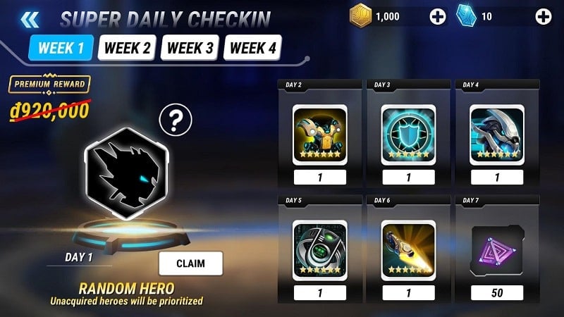 Heroes Infinity Premium 1.37.32 (Menu, Unlimited money)