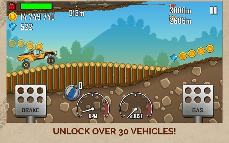 Hill Climb Racing 1.63.0 (Unlimited money)