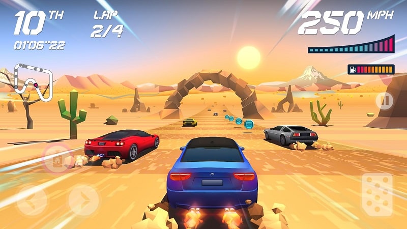 Horizon Chase 2.6.5 (Unlocked IAP, skins)