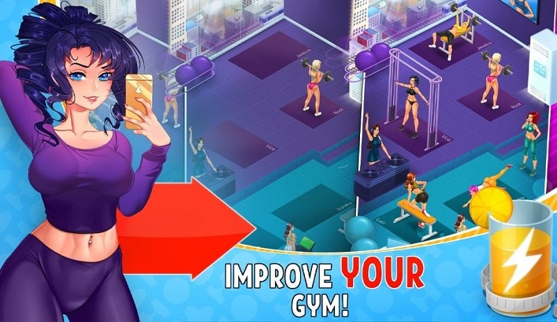 Hot Gym 1.2.0 (Unlimited Wheels/Jackpots wheel)