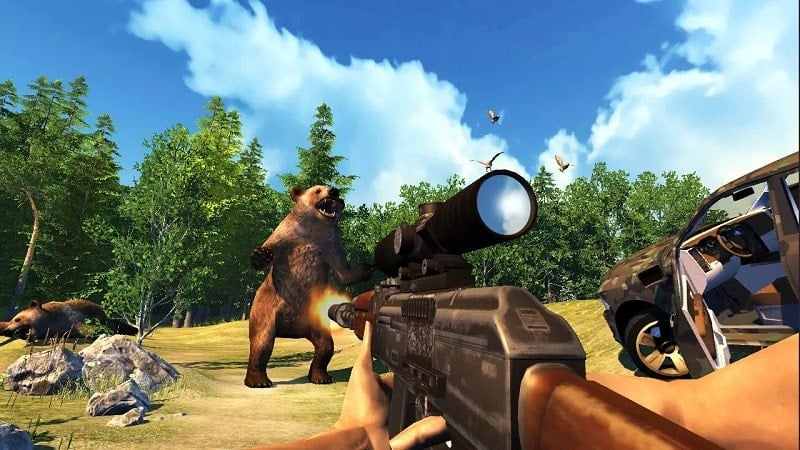 Hunting Simulator 4×4 1.31 (Menu/Unlimited Money/Ammo/Wall Hack)