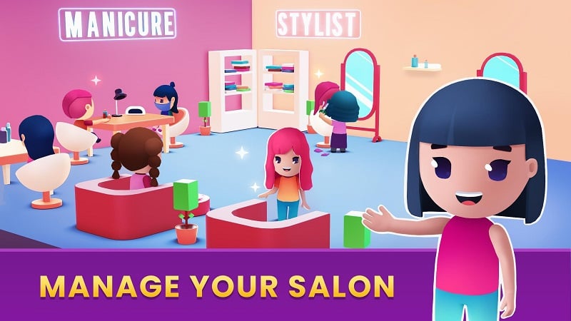 Idle Beauty Salon Tycoon 2.11.4 (Everything is instant finished)