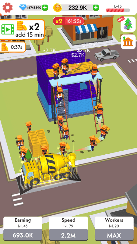 Idle Construction 3D 2.19 (Unlimited Money)