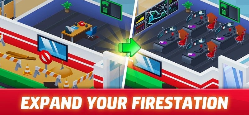 Idle Firefighter Tycoon 1.59.0 (Unlimited money)