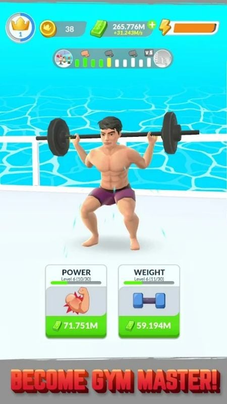 Idle Gym Life 1.9.3 (Unlimited Money)