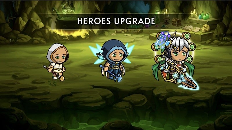 Idle heroes – afk 2d game rpg 1.0.9 (Unlimited money)