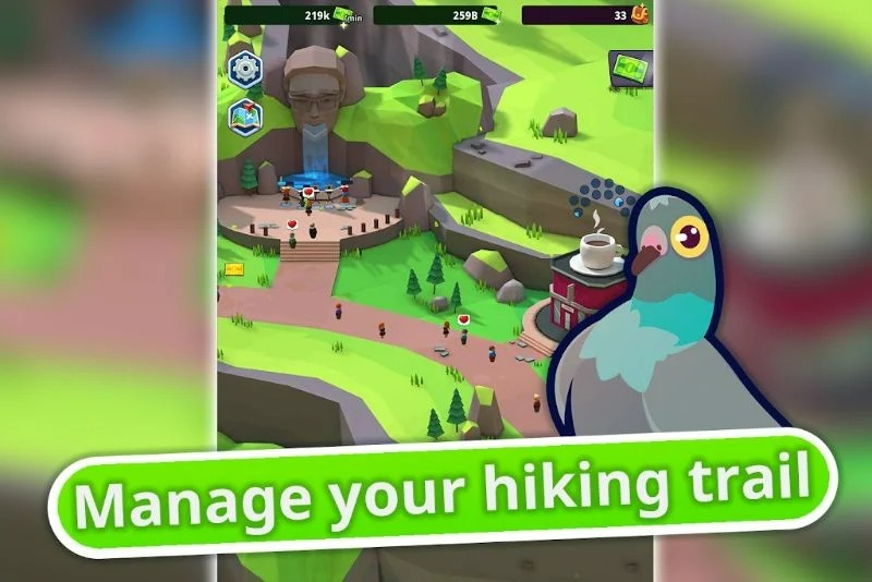 Idle Hiking Manager 0.13.3 (Unlimited money)