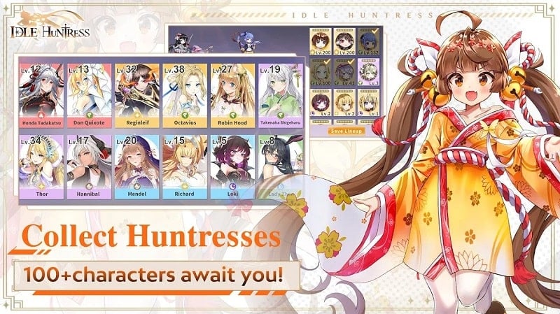 Idle Huntress: Adventure 1.1.29 (Menu, Game Speed)