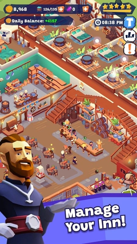 Idle Inn Empire Tycoon 2.9.1 (Unlimited money)