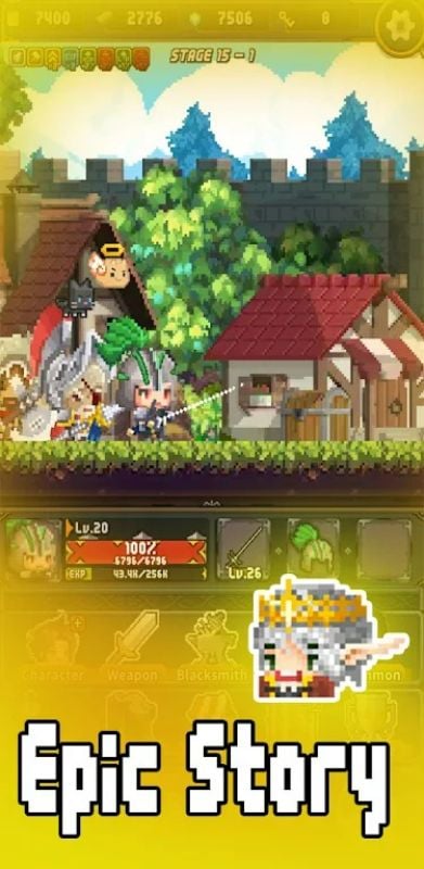 Idle Kingdom: Hero Story RPG V1.0.4 (Menu/God mode)