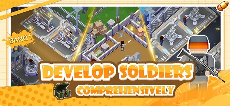 Idle Military SCH Tycoon Games 1.5.0 (Menu/Unlimited money)