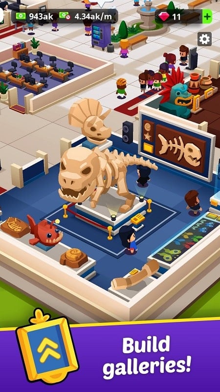 Idle Museum Tycoon 1.11.15 (Unlimited money)