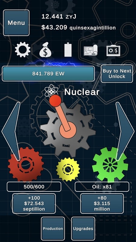 Idle Power 1.8.6 (Unlimited Currency)