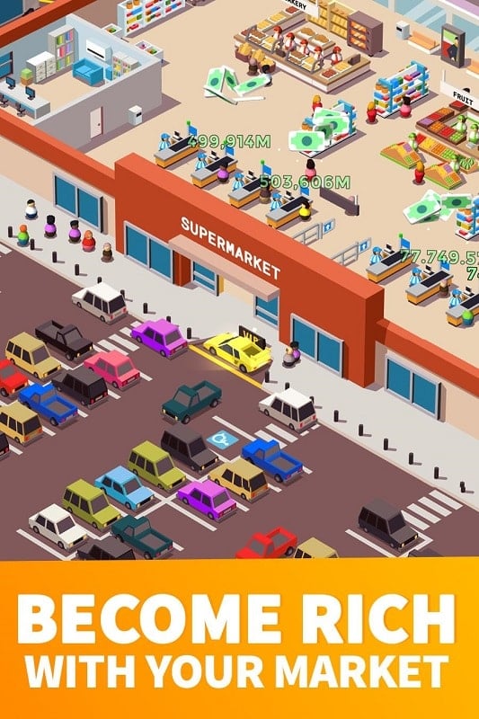 Idle Supermarket Tycoon 3.2.7 (Unlimited money)