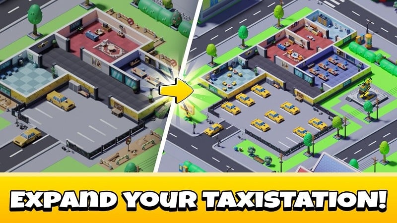 Idle Taxi Tycoon 1.19.0 (Unlimited money)