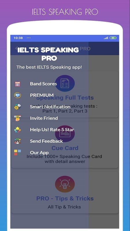 IELTS Speaking PRO speaking.3.8 (Premium unlocked)