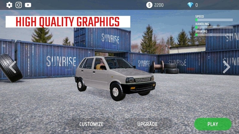 Indian Car Stunt Simulator 1.07 (Unlimited money)