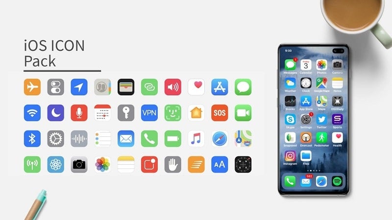 iOS Icon Pack 2.4.5 (N/A)