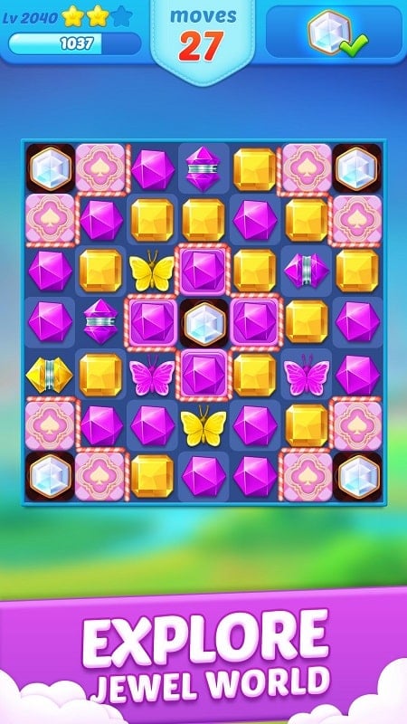 Jewel Crush – Match 3 Legend 6.2.1 (Unlimited money)