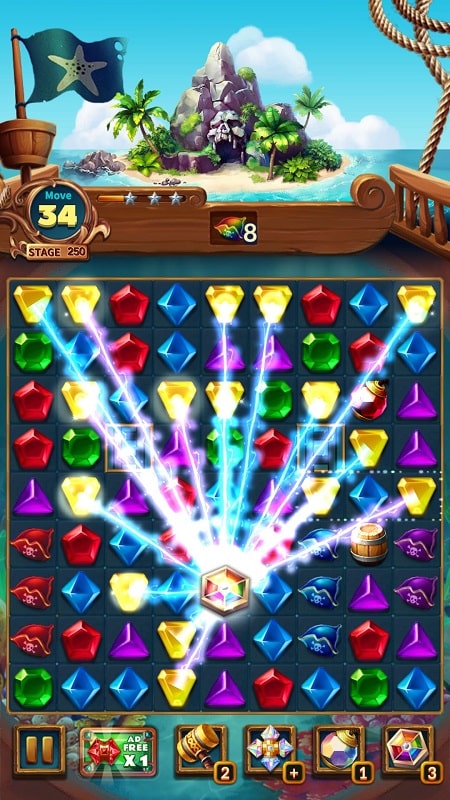 Jewels Fantasy: Quest Temple 2.2.3 (Auto win)