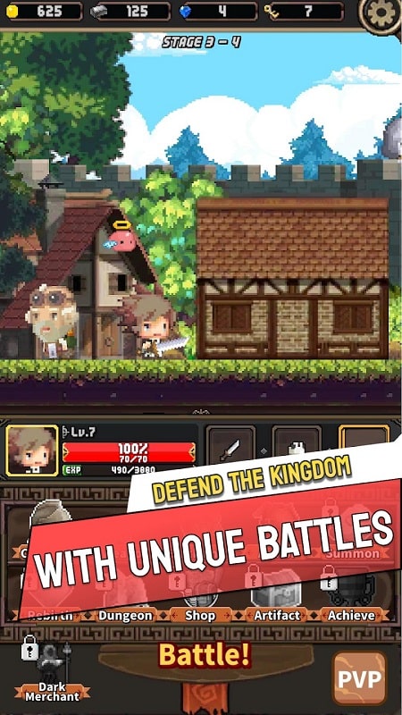 Kingdom Warrior 14 (Unlimited money)