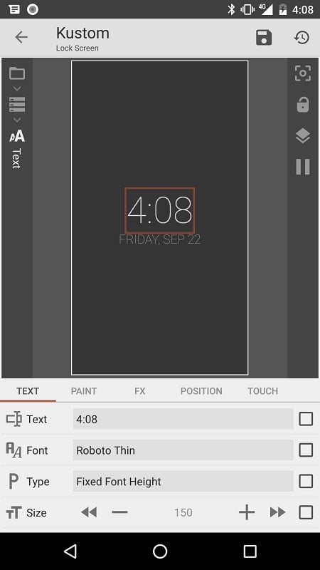 KLCK Kustom Lock Screen Maker 3.76b422110 (Unlocked Pro)