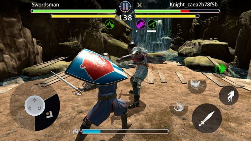 Knights Fight 2: New Blood 1.1.16 (Menu, Dumb enemy/Damage Multiplier)