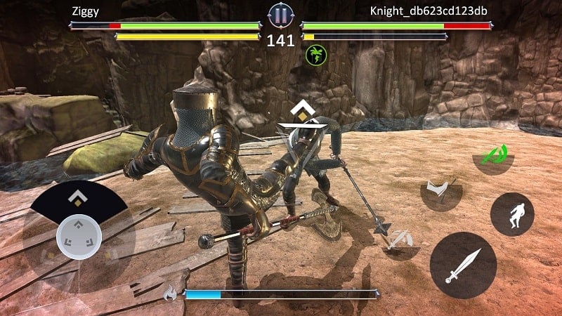 Knights Fight 2 1.7.1 (Stupid AI)