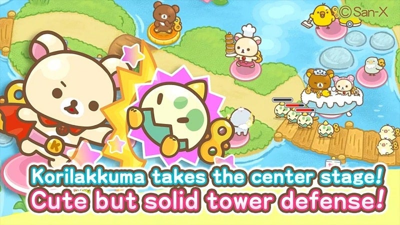 Korilakkuma Tower Defense 6.0.1 (Menu/Damage Multiplier/Free Build Tower)