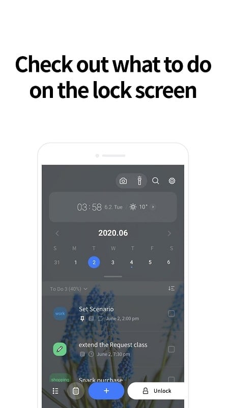 LockScreen Calendar – Schedule 2.0.28.1 (Unlocked Pro)