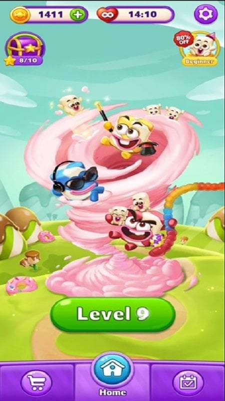 Lollipop Sweet Heroes 25.0116.01 (Unlimited Currency)