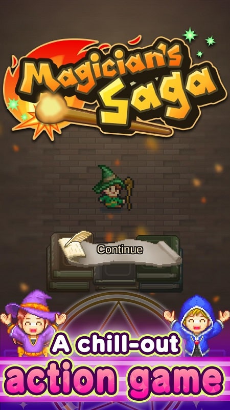 Magician’s Saga 1.3.8 (Unlimited money, crystals, tickets)