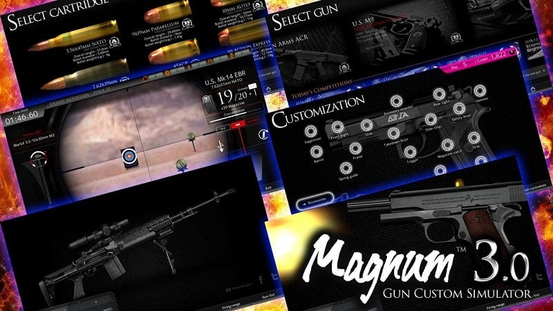 Magnum 3.0 Gun Custom Simulator 1.0614 (Unlimited money)