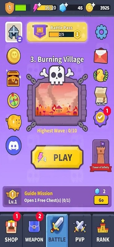 Match War!: Puzzle & Defense 1.0.12 (Menu/God mode/High Damage/Defense)