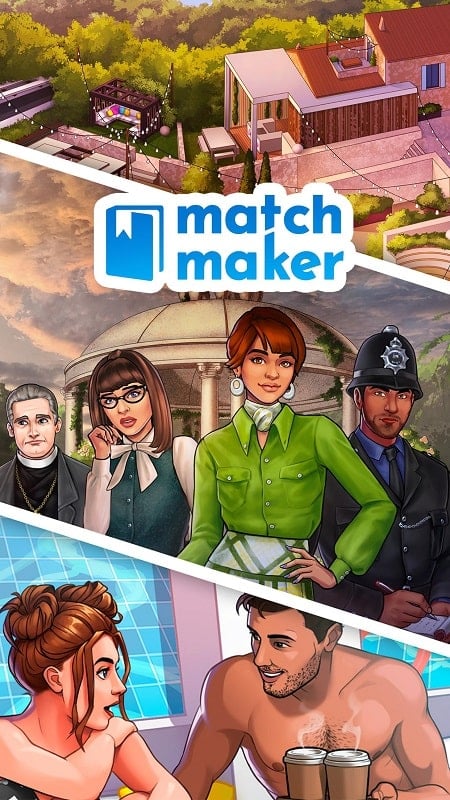 Matchmaker: Puzzles and Stories 1.1.9 (Unlimited money, live)