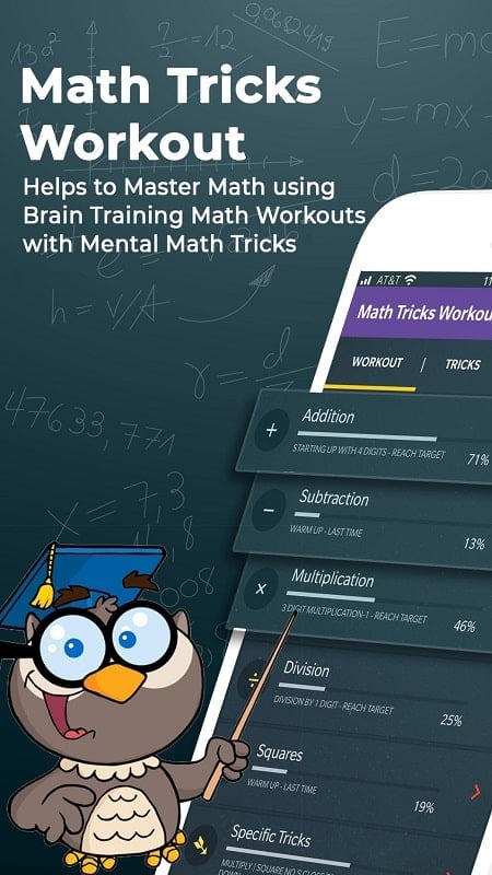 Math Tricks Workout 2.6.3 (Unlocked Pro)