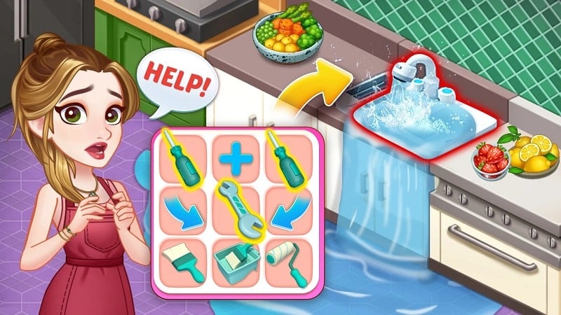 Merge Cooking 1.0.56 (Unlimited money)