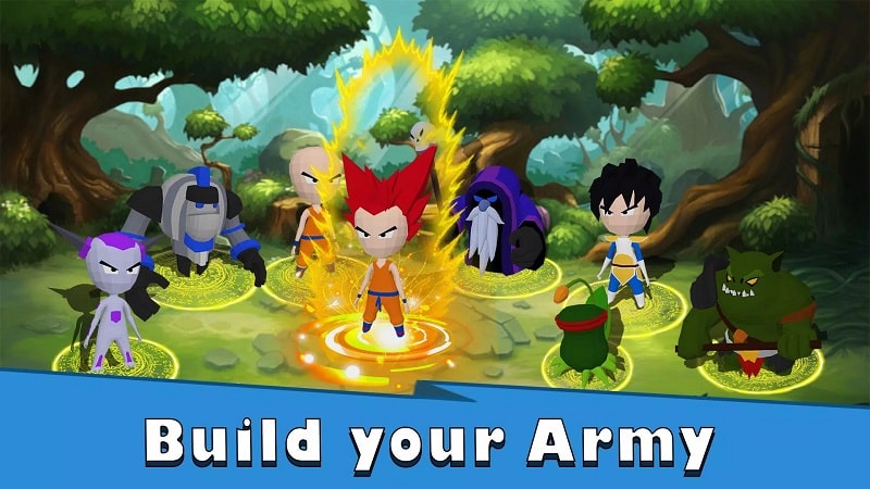 Merge Heroes – Warrior Battle 0.2.45 (Menu, Damage/Defense multipliers)