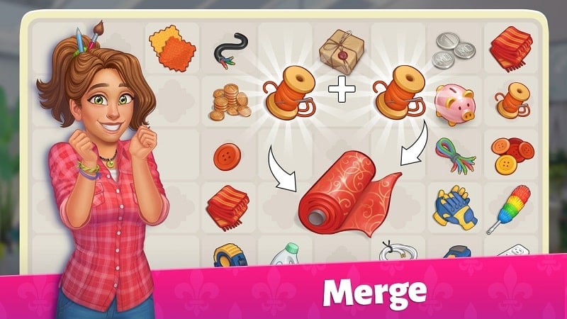 Merge House – Design Makeover 1.30 (Unlimited money)