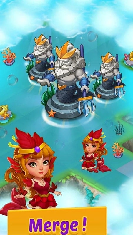 Merge Mermaids 3.36.0 (Unlimited money)